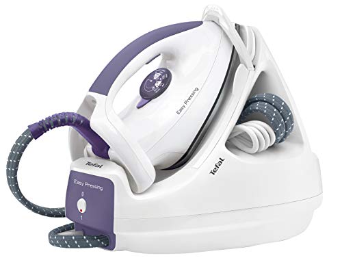 Tefal Easy Steam スチームアイロン ホワイト/パープル Tefal Easy Pressing GV5262 Steam Generator (5.2 Bar, 85 g